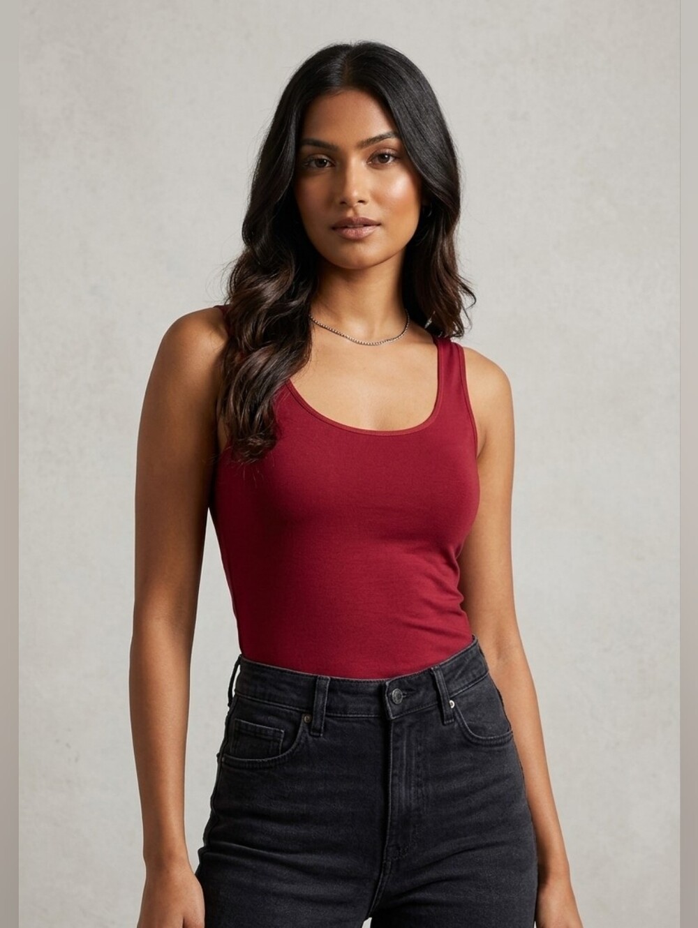 Ricki's Burgundy Tank M